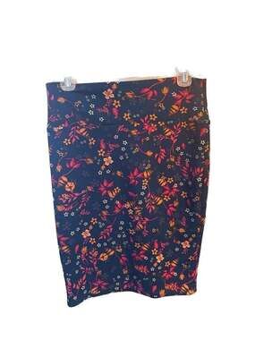 LuLaRoe Cassie Floral Pencil Skirt Size Small